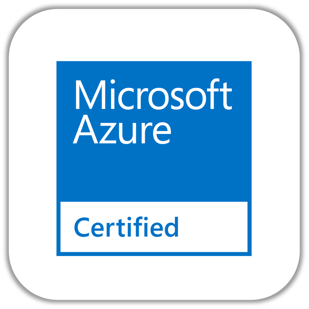 Azure certified